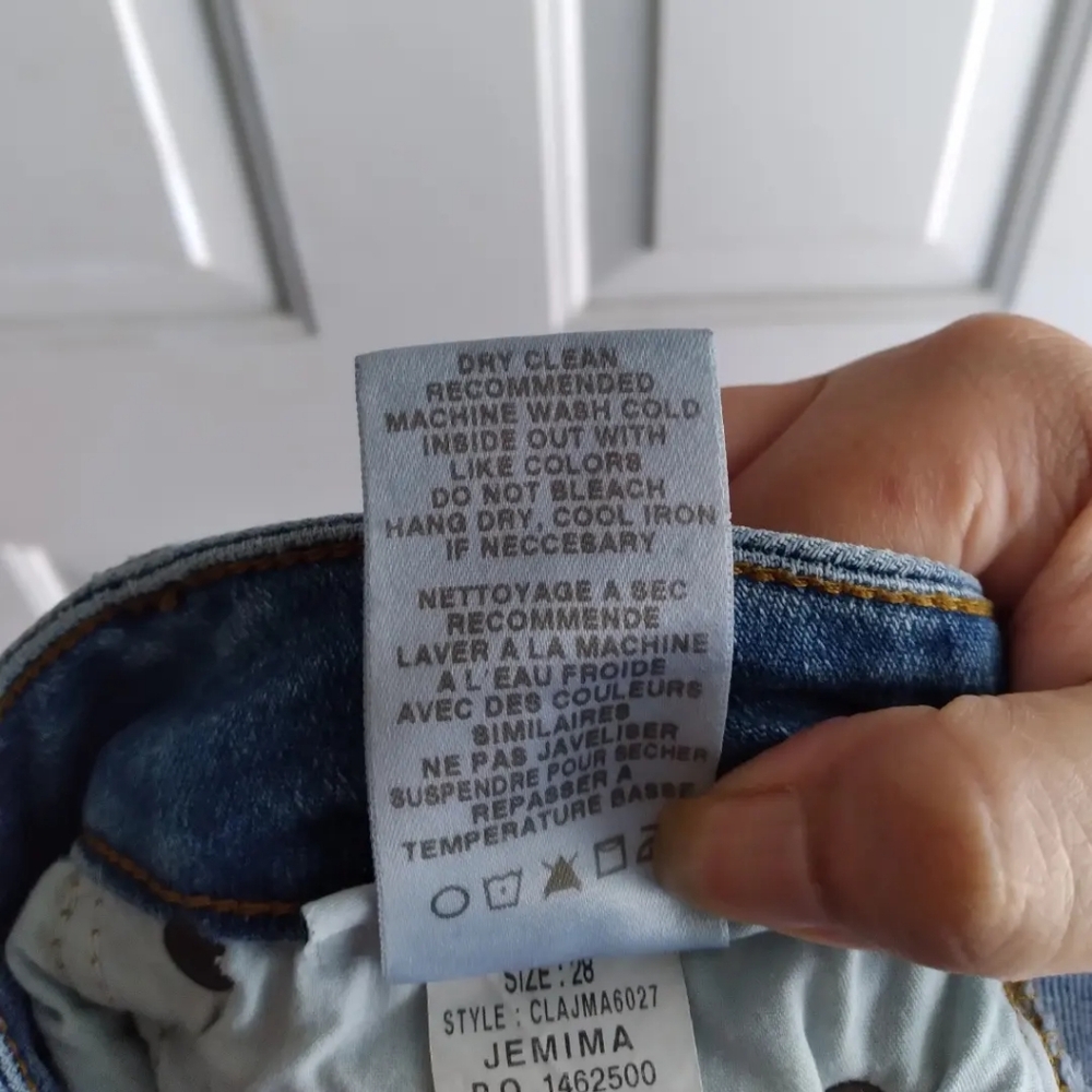 Joe's Jeans The Wasteland High Rise denim skirt, size 28 - Picture 6 of 7